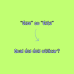 Fique por dentro – “Esse” ou “este”? Qual dos dois utilizar?