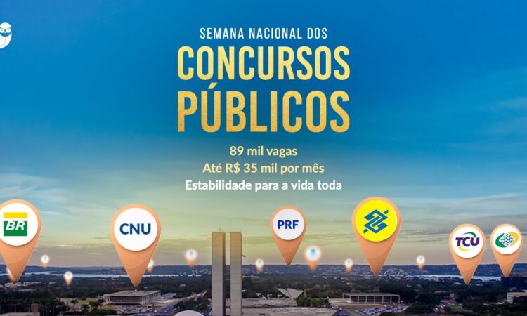 Fique por dentro – Participe da Semana Nacional dos Concursos Públicos 2025!
